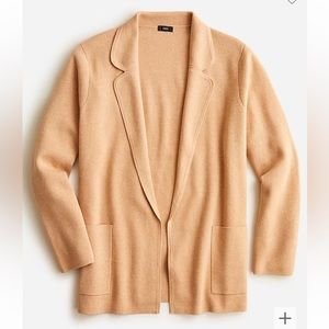 ✨NWT✨ J. Crew Eloise Sweater Blazer in Heather Khaki, size 3X